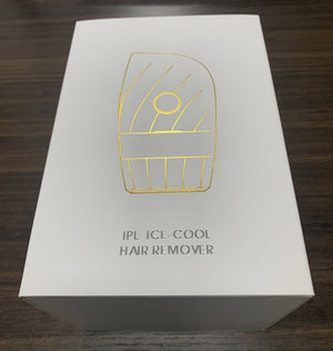 Upgraded 2021 Ice Cool IPL Laser Hair Removal Handset Black - White